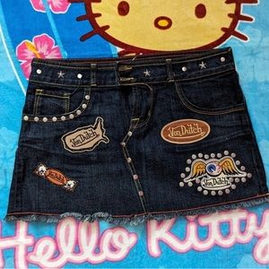 Von Dutch Mini Skirt